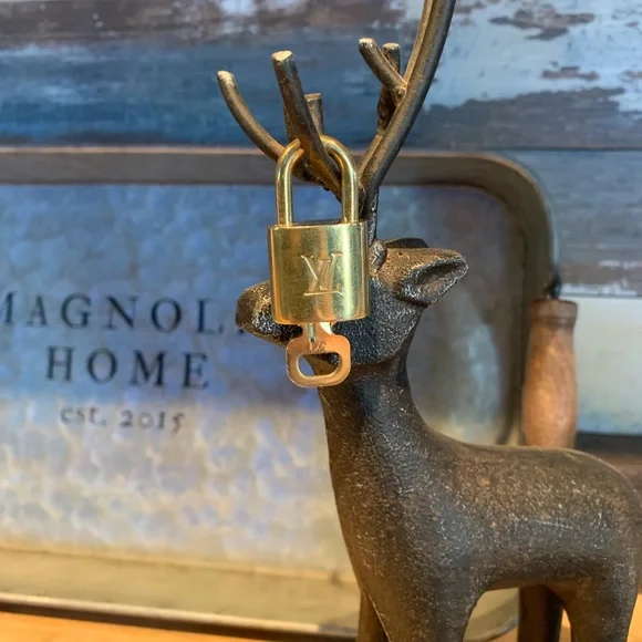 #321 Authentic Louis Vuitton lock and key - Picture 6 of 6